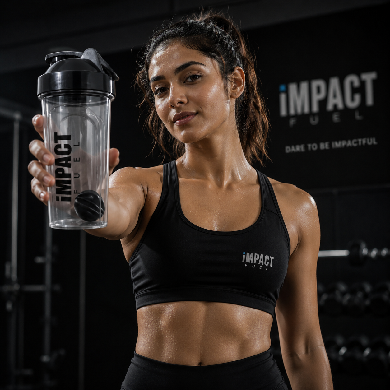 Impact Fuel Premium Shaker Bottle 750ml | BPA-Free Gym Shaker
