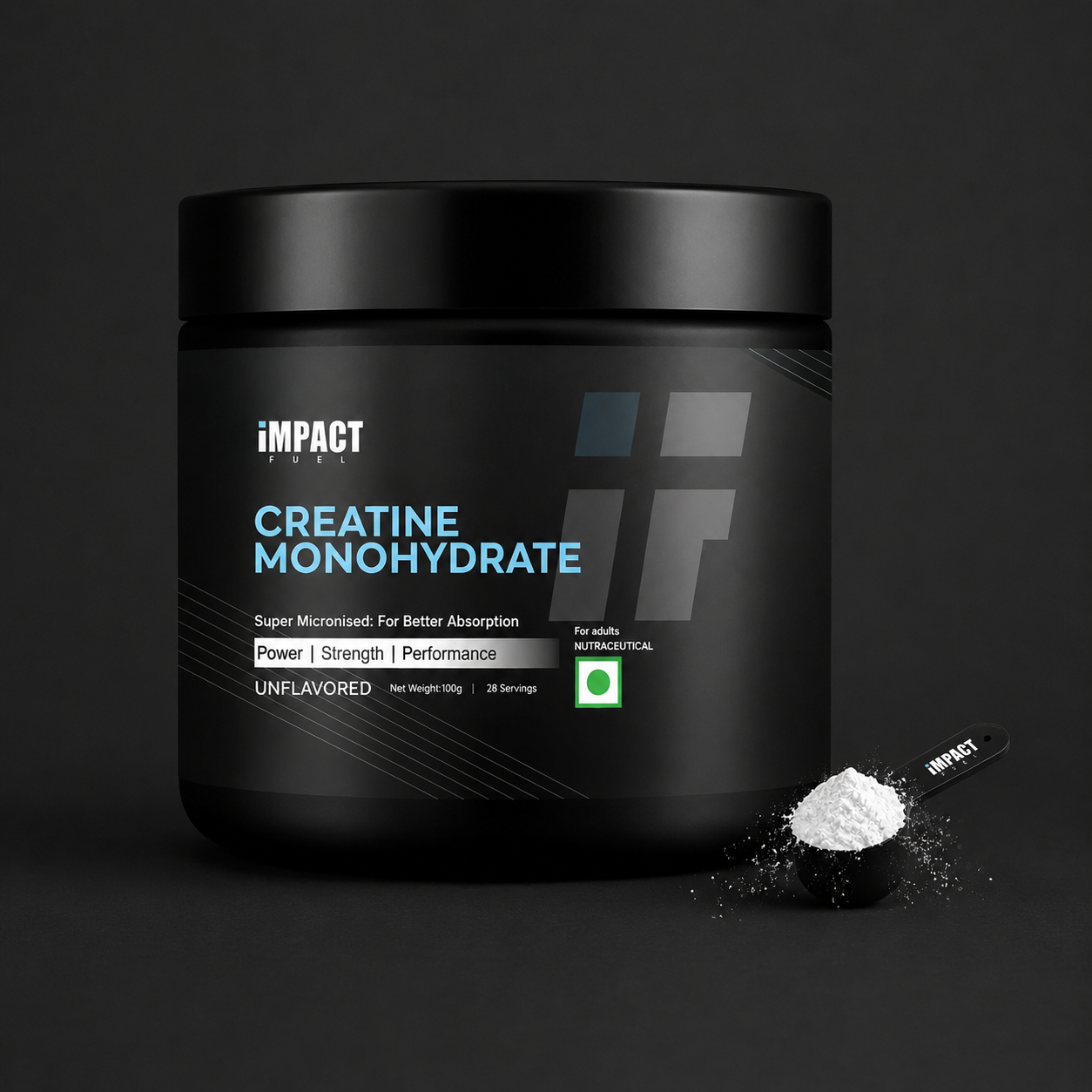 Impact Fuel Creatine Monohydrate | Pure Micronized Creatine