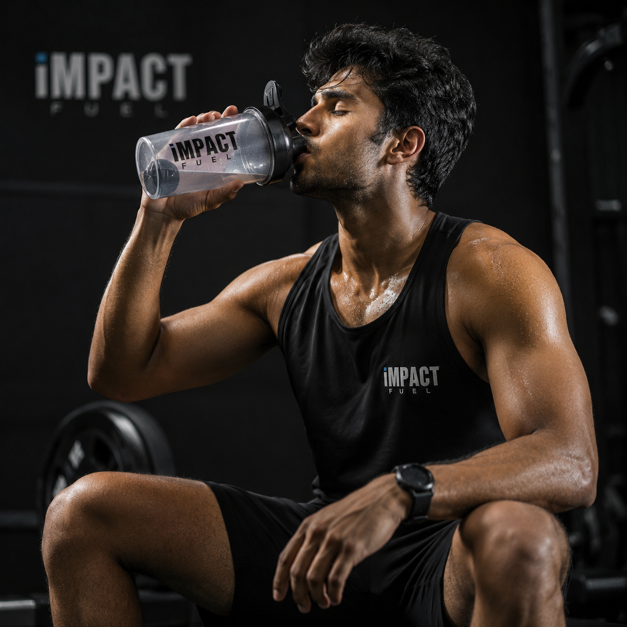 Impact Fuel Premium Shaker Bottle 750ml | BPA-Free Gym Shaker